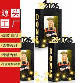 亚马逊Graduation Centerpieces Picture Box毕业桌面摆件图片盒