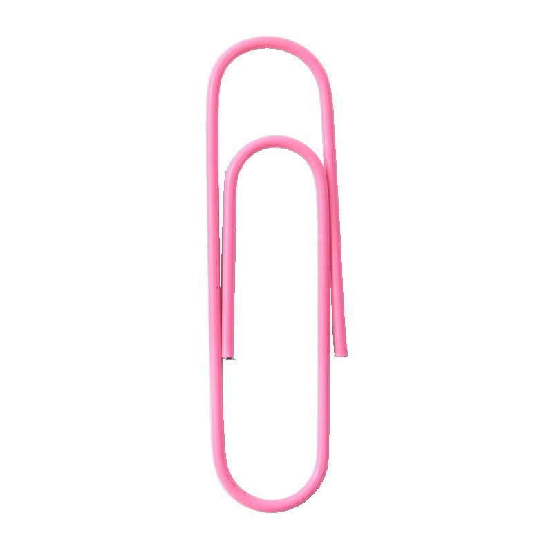 Back-shaped Bookmark Clip (Shuangyu) 50 mm, plastic, multicolor pack