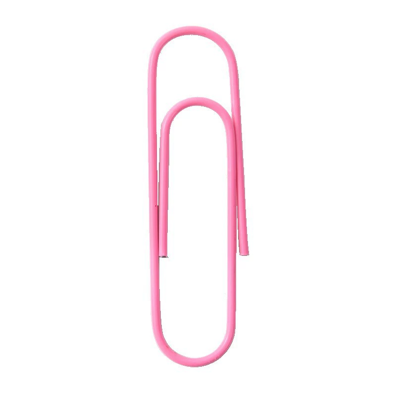 Back-shaped Bookmark Clip (Shuangyu) 50 mm, plastic, multicolor pack