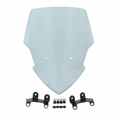 Suitable for Yamaha MT125 Motorcycle front windshield - smoke-gray