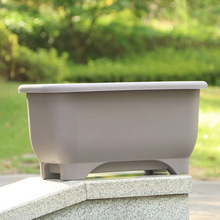 大号创意塑料种植花槽简约长方形花盆塑料种菜神器家庭阳台花园