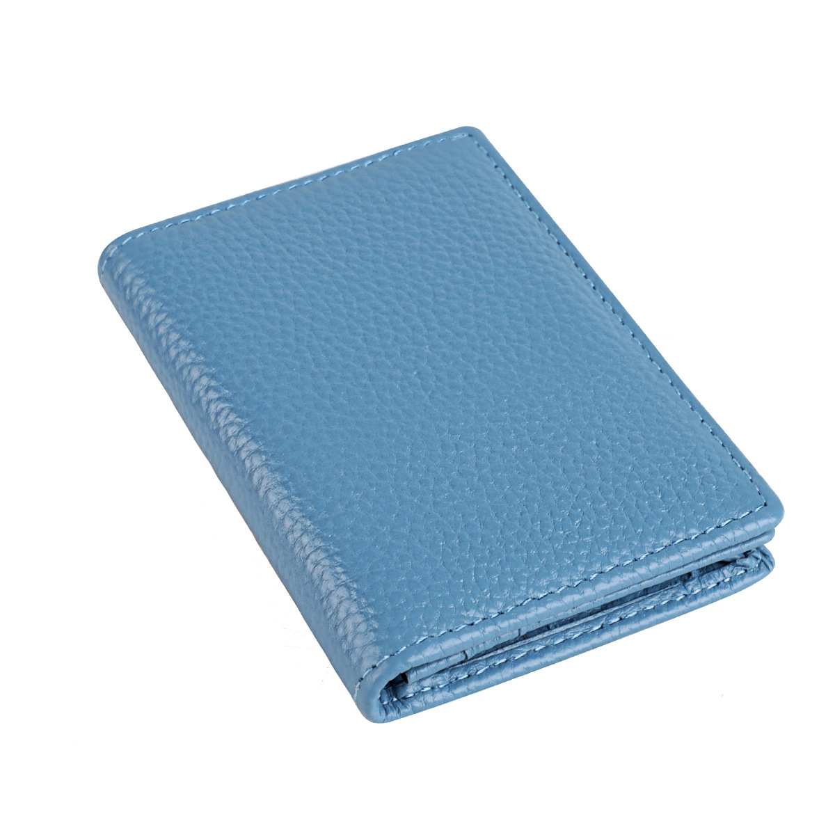 RFID 本革名刺ホルダー第一層牛革名刺ホルダー銀行カードホルダー財布手持ち小銭入れドキュメントバッグ