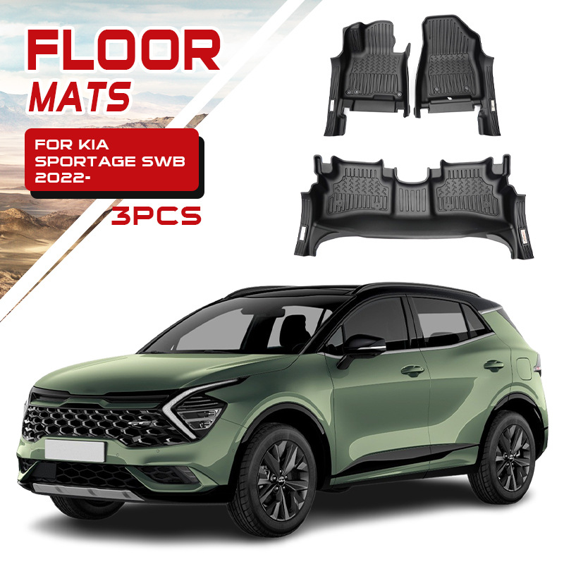Adecuado para Kia Smart Running alfombrilla especial Kia Sportage Floor mats tapete impermeable con todo incluido