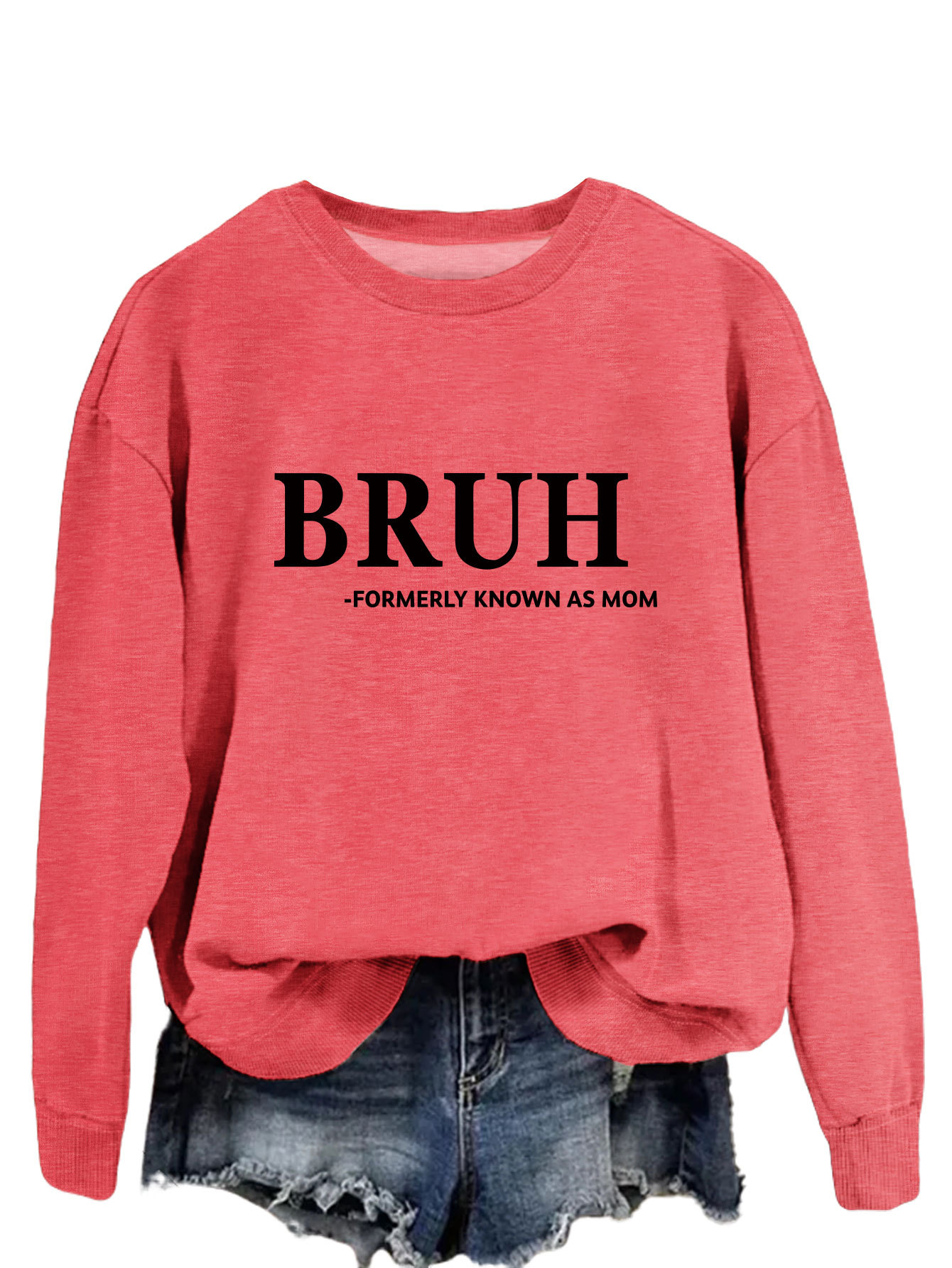 El bruh de manga larga de moda europeo y americano del todo-fósforo antes conocido como suéter del todo-Partido elegante transfronterizo de la mamá para las mujeres