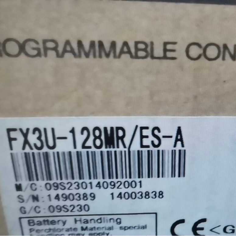 三菱 FX3U-128MR/ES-A 全新原装现货实物包邮议价电子模块