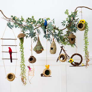 Creative Kindergarten Hanging Easter Bird's Nest Wall Hanging Wall Decoration Pendant Home Decorations Wall Decoration Hanging Ornaments
