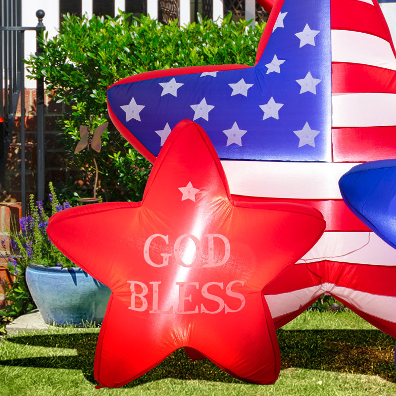 Patriotic+American+Star+Inflat
