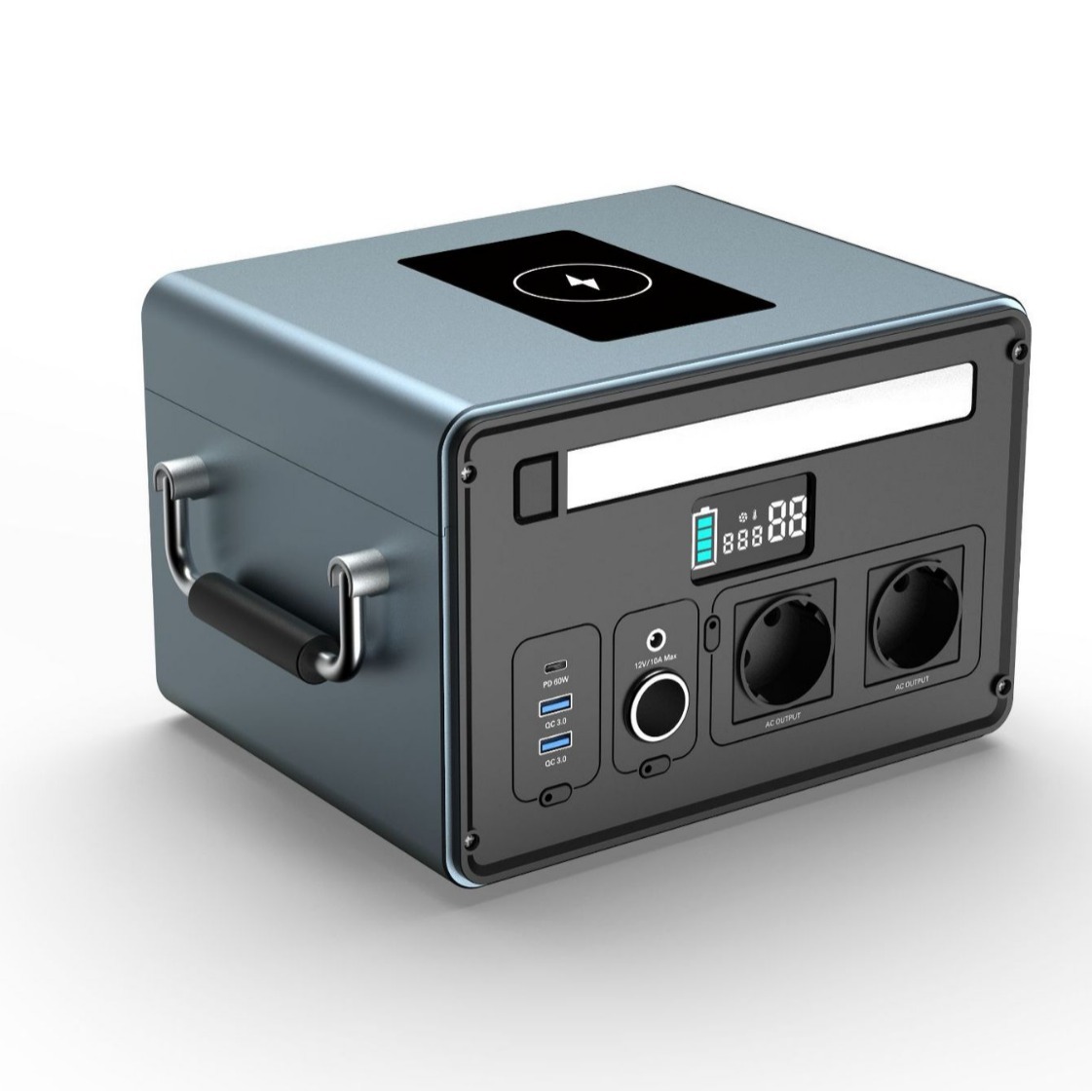 1200W便携式储能电源1200W户外电源太阳能户外应急电源厂家