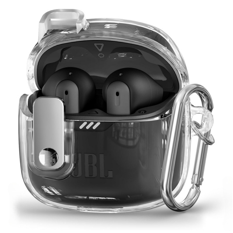 Cross-Border New Product Jbl Small Crystal Bean Electroplated Lock Buckle Bluetooth Earphone Case Suitable for Jbl Tune Flex2 Protective Case