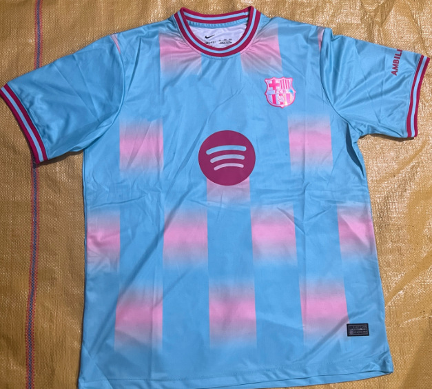 2526 新しいバルサ ファン エディション スペシャル エディション ジャージ トップ サッカー 半袖ジャージ スポーツ|undefined