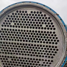 二手不锈钢列管冷凝器300平方钛材冷凝器九成新片式冷凝器