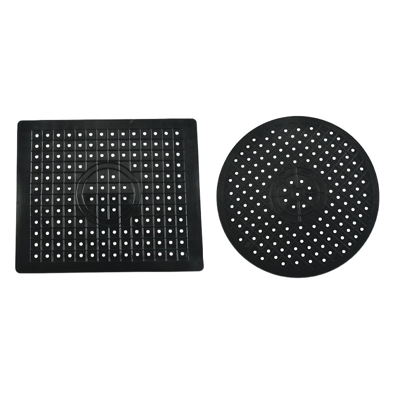 Estera de drenaje de la montaña cuadrada estera redonda lavabo estera de filtro de agua vajilla estera de drenaje estera del fregadero