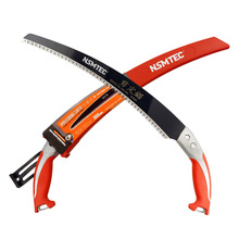 铝柄 350MM弯锯 果树锯修枝 木工锯 木柄园林手锯手板锯园艺工具