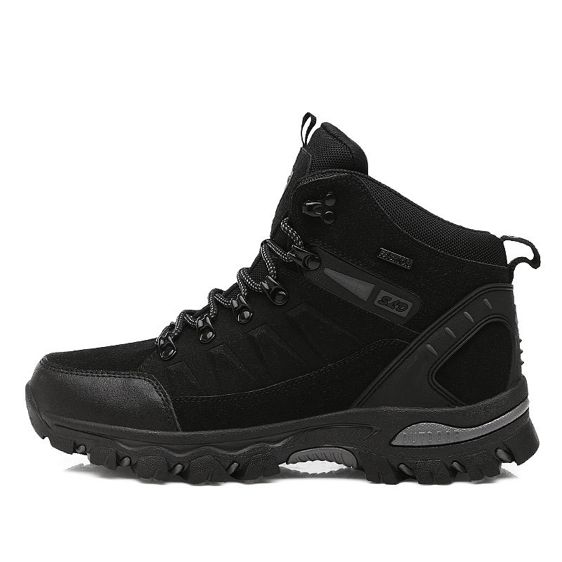 Turismo transfronterizo al por mayor zapatos de montaña para mujeres, zapatos de montaña para hombres, zapatos de montaña al aire libre, otoño y invierno