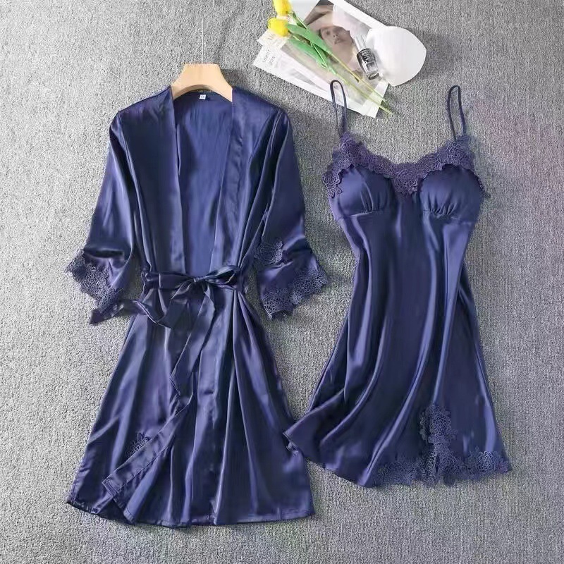 수용성 2 피스 네이비