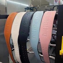 腰带健身力量举硬拉深蹲负重训练皮带女男专业牛皮护腰