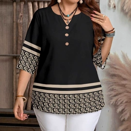 大码T恤;大码休闲套装;女式T恤