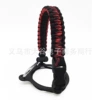Black and red camouflage