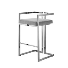 工厂直销奶茶店高脚前台椅铁艺金属高吧凳家用吧台椅咖啡厅酒吧椅