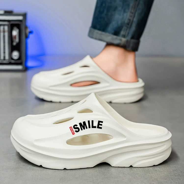 Мужские сабо для внутреннего и наружного использования, удобные тапочки из ЭВА для приготовления пищи на кухне.