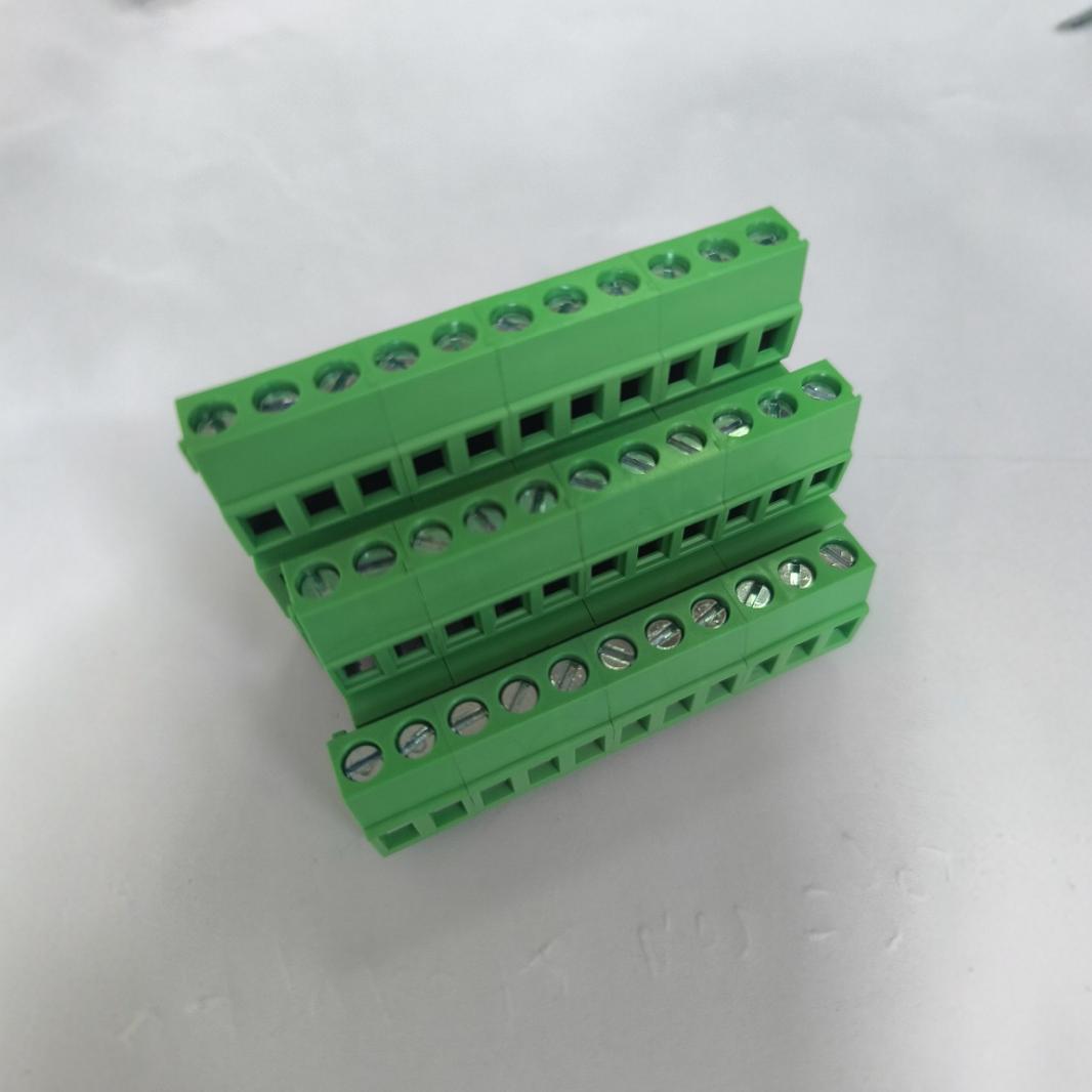 KF128A3接线端子三层高低位PCB接线端子台5.08mm 三层错位 可拼接