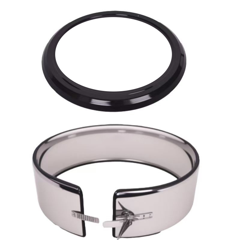 Suitable for Chery iCAR V27 spare tire cover, made of hard shell material, protects the spare tire, features a split structure, and is used for modification and decoration