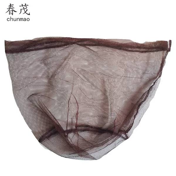 Large fish net bag net bag net cloth small eye flat bottom deep long single net bag small foldable fine net head