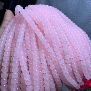 Hetian jade lotus root starch 6-7m old bead bracelet jade pendant pendant bracelet diy accessories live wholesale supply