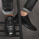 Кожаная весенняя модная универсальная повседневная обувь для кожаной обуви, городской стиль, из натуральной кожи, мягкая подошва