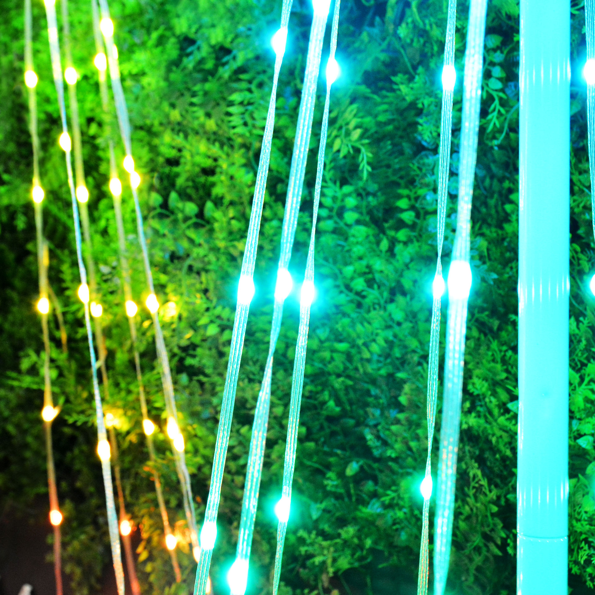 厂家直销LED景观灯 圆锥塔圣诞树灯串室内外景观点控RGB造型灯