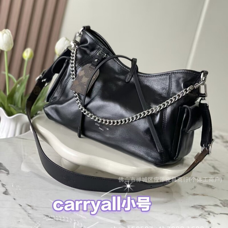 Factory Direct Delivery Black Warrior Carryall Small Tote Bag with Bb Chain, Same Style as Monogram Shoulder Bag and Crossbody Bag Factory Direct Delivery Black Warrior Carryall Small Tote Bag with Bb Chain, Same Style as Monogram Shoulder Bag and Crossbody Bag
