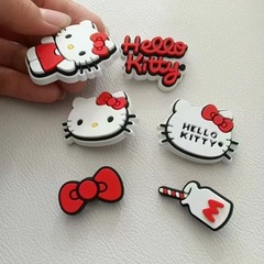 Xiaohongshu 同じ靴花穴靴かわいい KT 立体アクセサリー靴バックル漫画アクセサリー子猫 diy 装飾