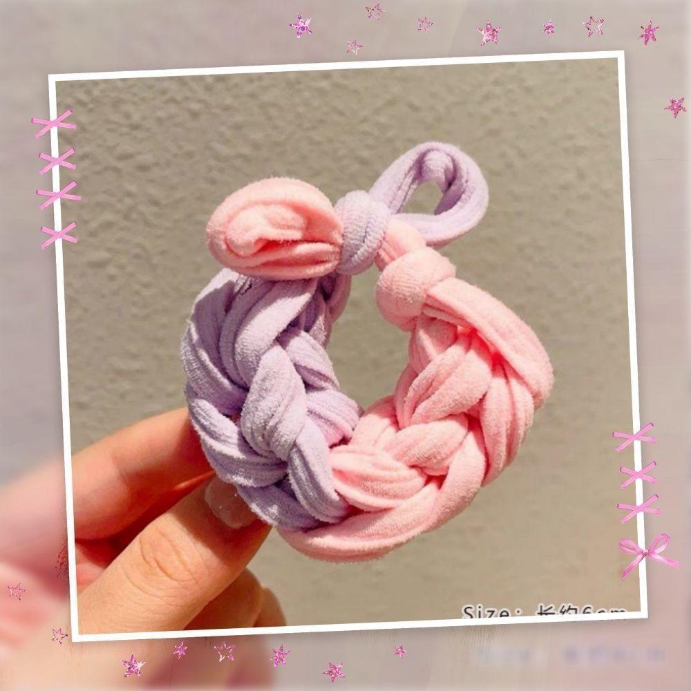 Perlas de terciopelo de alta sensación, anillo de cabello de intestino grande, temperamento femenino elegante, cuerda de cabello de cola de caballo baja, cuerda de cabello de alta elasticidad no dañada