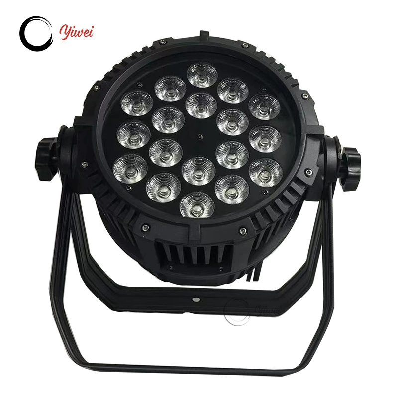 LED Pa фонарь 18W, красный, зелёный, синий, белый, жёлтый, фиолетовый, шестицветный влагозащищённый окрашивающий наружный светильник