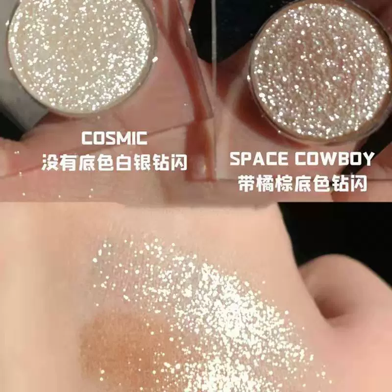 Pressed Shimmer тени для глаз, жемчужный блеск хайлайт, одно отделение — светоотражающая пигмента глаз (компактный размер)