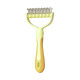 Pet carding cat dog hair thinning device to float hair shaving device special comb sticky scraping cat hair artifact