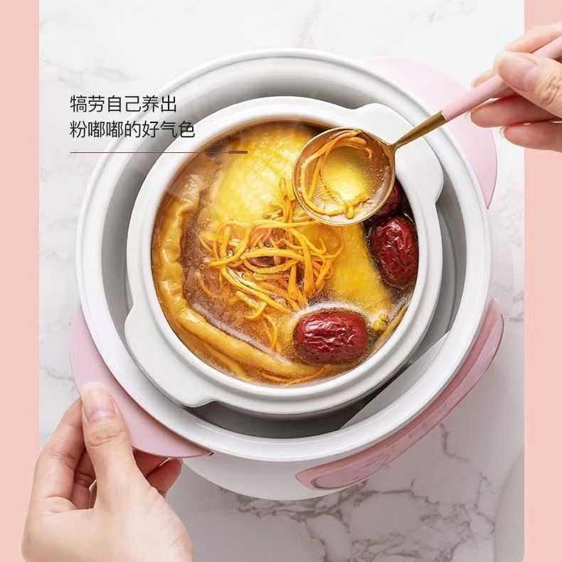 电炖锅煲汤锅隔水炖燕窝婴儿粥多功能电炖盅陶瓷家用全自动礼品|undefined