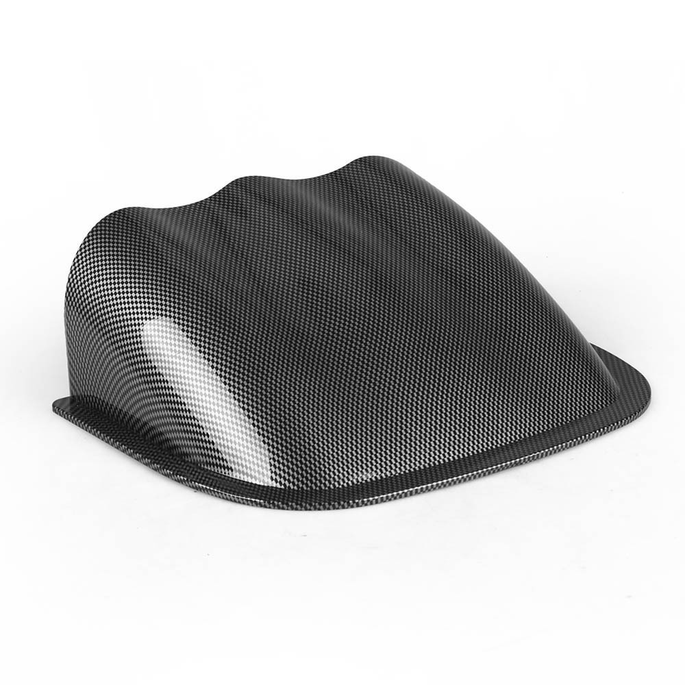 Car Modification Instrument Panel Cover 2inch Black Carbon Pattern 52mm Dual-Hole, Three-Hole, Four-Hole Instrument Panel Cover Stand