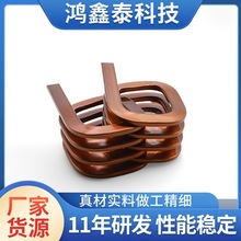 扁线双胞胎线圈大功率滤波空芯电感新能源汽车空心车载车载专用