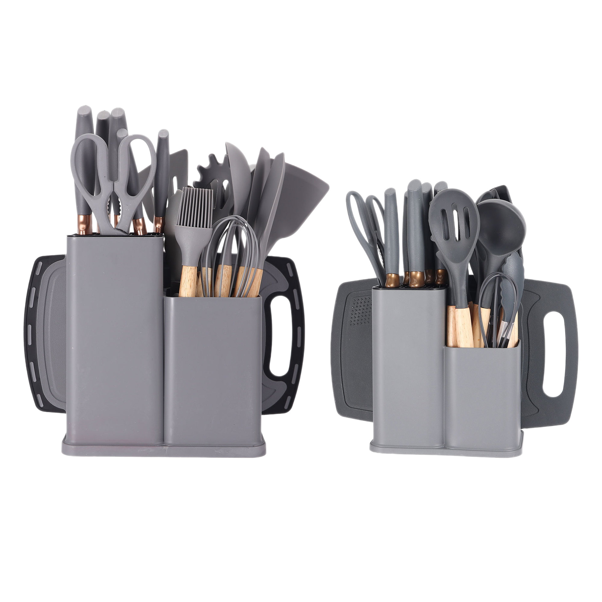 Juego de Utensilios de Cocina de 19 Piezas, Silicona y Plástico, Resistente al Calor, para Cocina image 6
