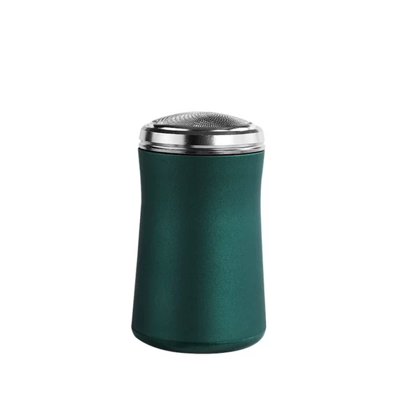 Green razor, pack, English