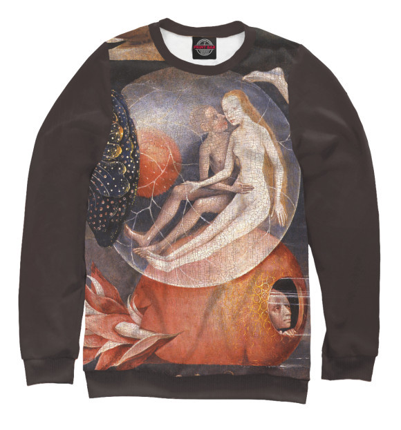 Transfronterizo AliExpress Rusia venta caliente 3D impresión digital para hombres y mujeres con el mismo estilo suéter suelto de manga larga con cuello redondo