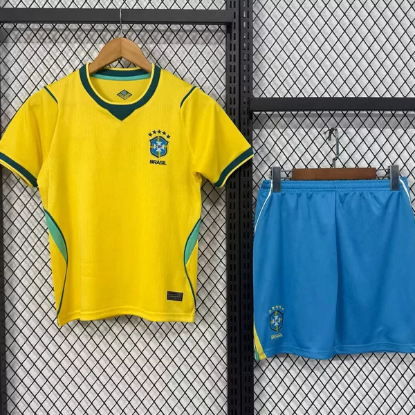 In-Stock Dropshipping 2627 Brazilian League Popular and Rare Home and Away Football Jerseys Special Edition Training Children's Jersey Set
