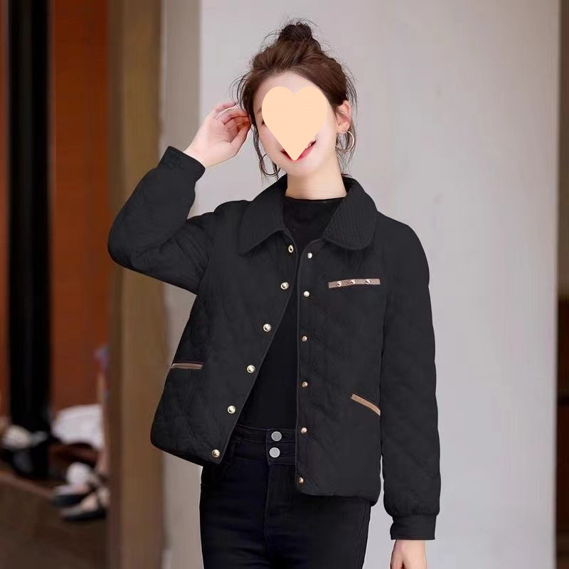 媽媽輕薄短款棉襖香風外套2025冬季棉服新款小個子棉衣洋氣