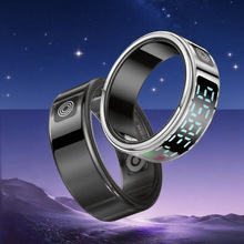 ���QSR08���ܽ�ָ����Ѫ��˯�߱O�yӋ���@ʾ������ָ�hSmart Ring
