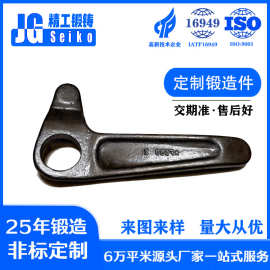 湖南广东锻造厂热锻精密锻造加工来图定制机械锻件毛坯配件锻打