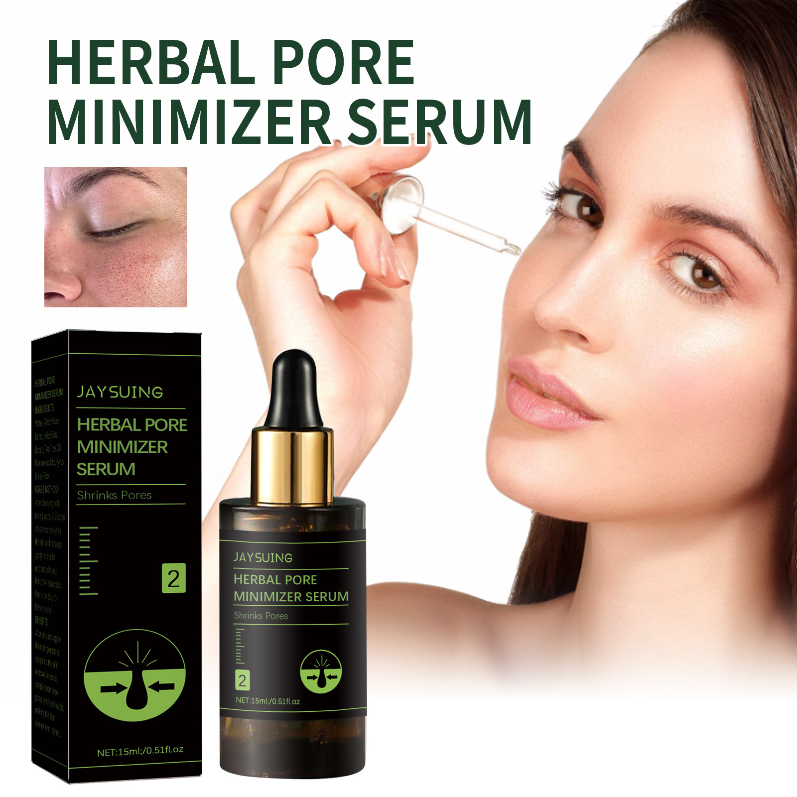 Jayswing Herbal to fade spots, fine lines, tender pores, brighten skin tone and moisturize essence_voghion.com