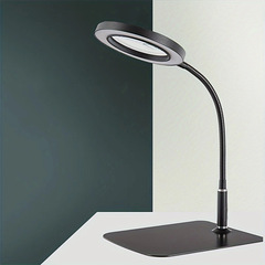 デスクトップ拡大鏡LED目保護ネイルアートと彫刻携帯電話時計電子修理スタンド