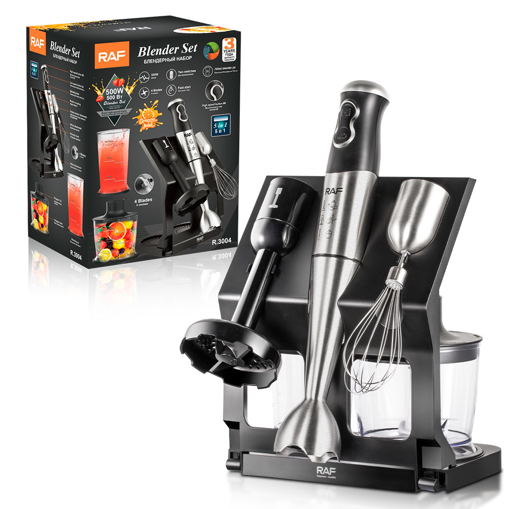 Exprimidor de jugo eléctrico de acero inoxidable transfronterizo estándar europeo motor multifuncional de gran capacidad mezclador de jugo crude varilla de cocina image 60