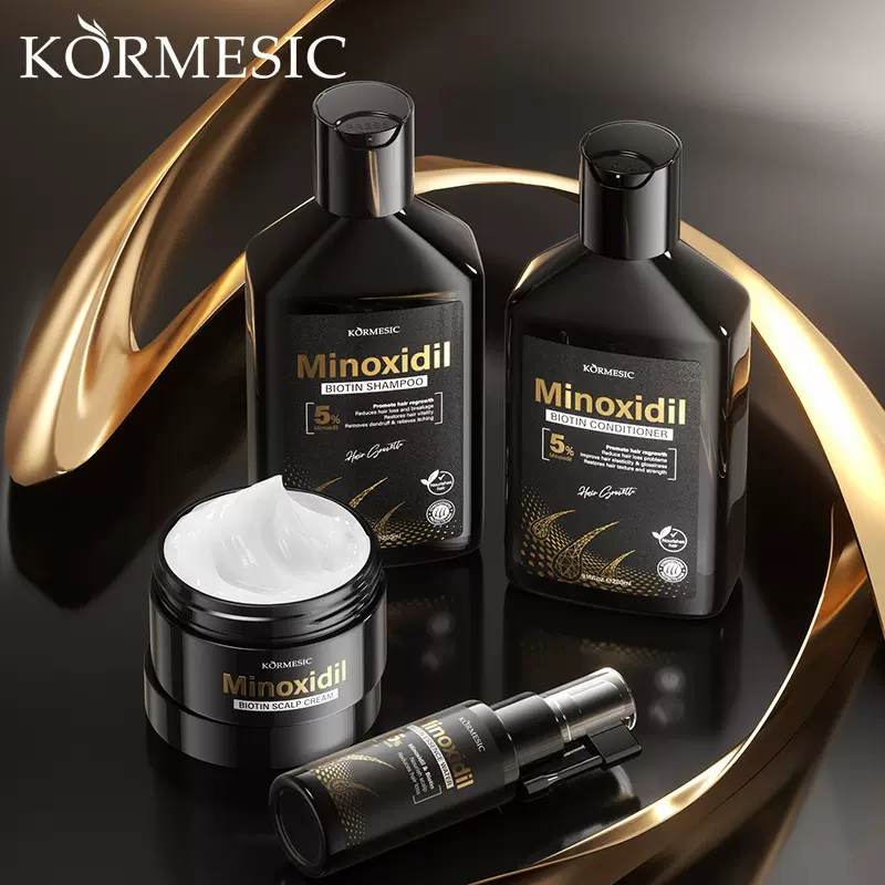 KORMESIC5%米诺&地尔护发素洗发水shampoo头发护理跨境外贸批发